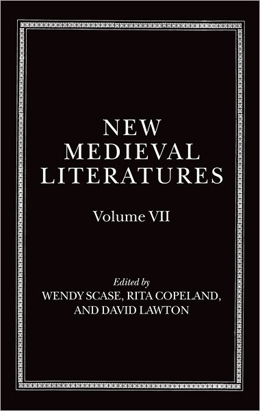 New Medieval Literatures: Volume VII