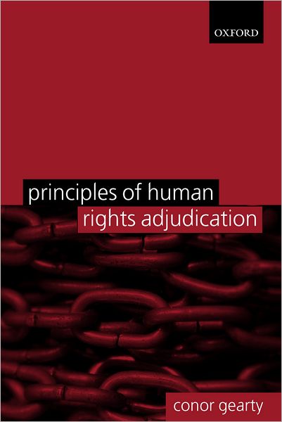 Principles of Human Rights Adjudication