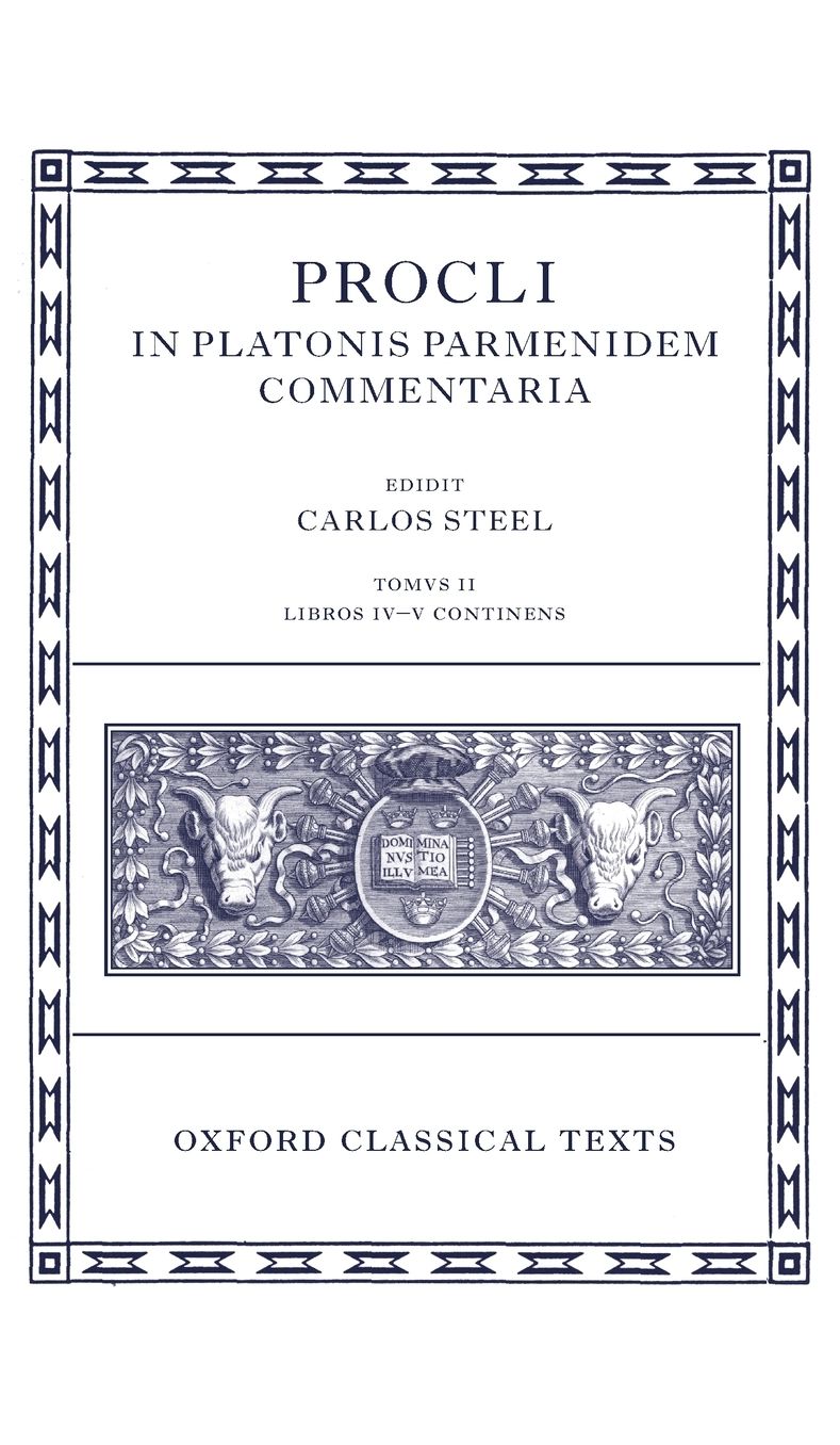 Procli in Platonis Parmenidem Commentaria II