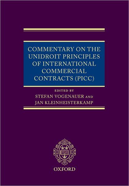 Commentary on the UNIDROIT Principles of International Commercial Contracts (2004)