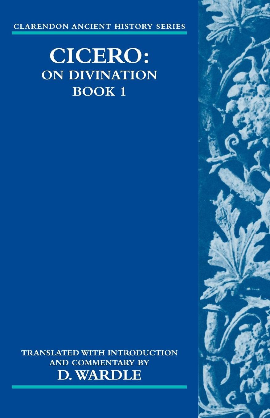 Cicero on Divination: Book 1