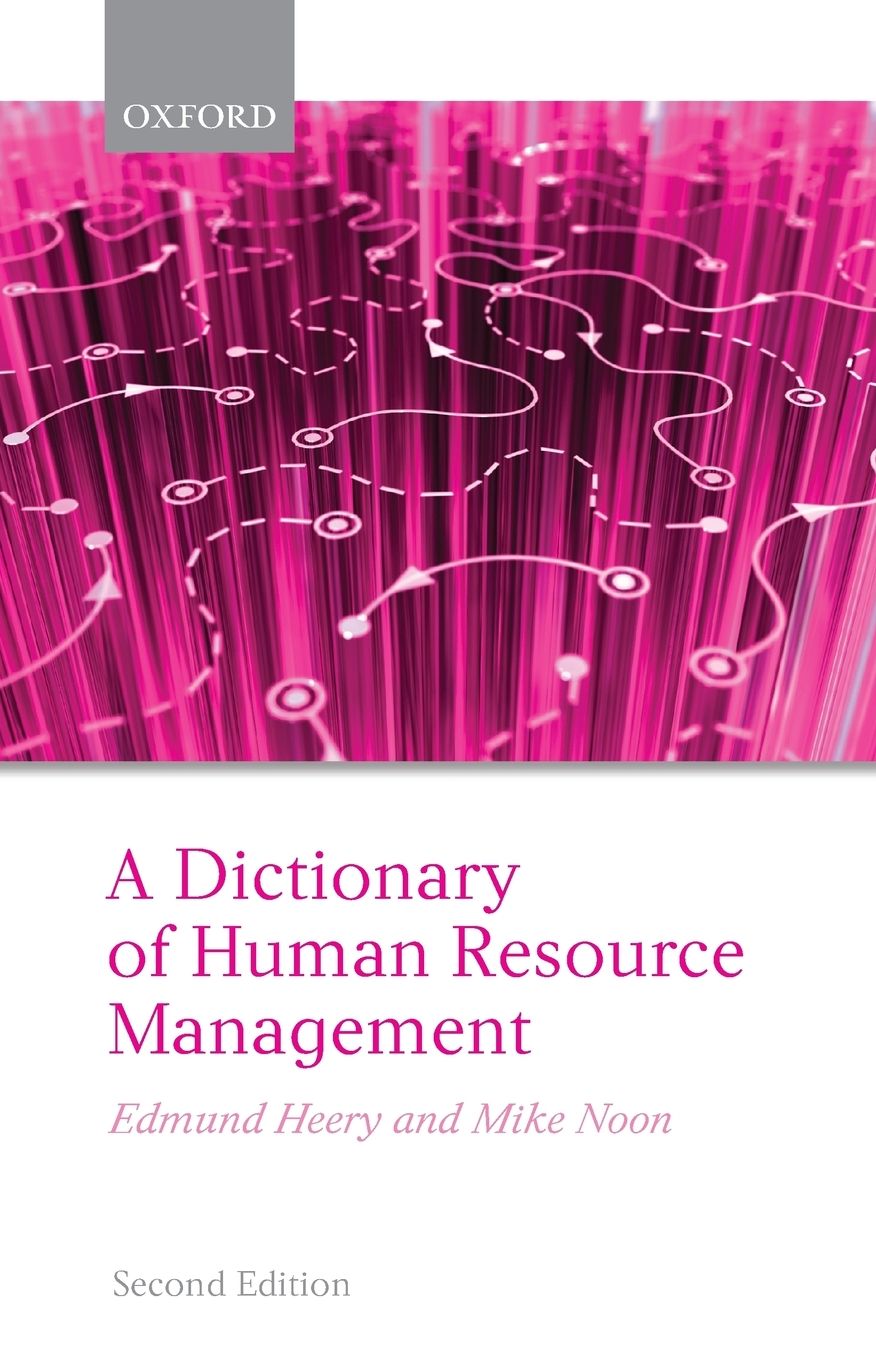 A Dictionary of Human Resource Management