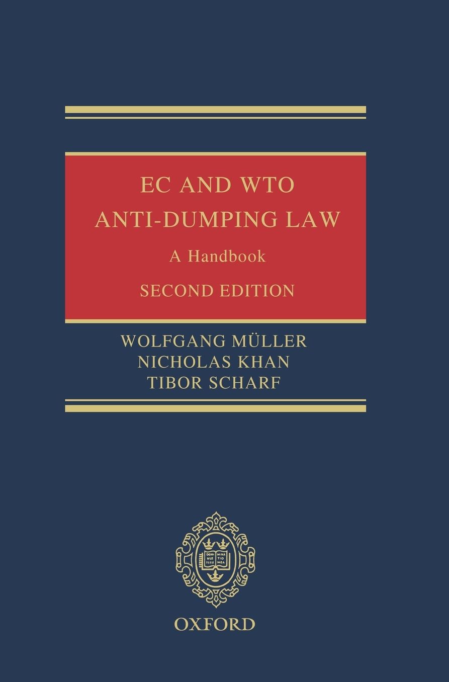 EC and WTO Anti-Dumping Law: A Handbook