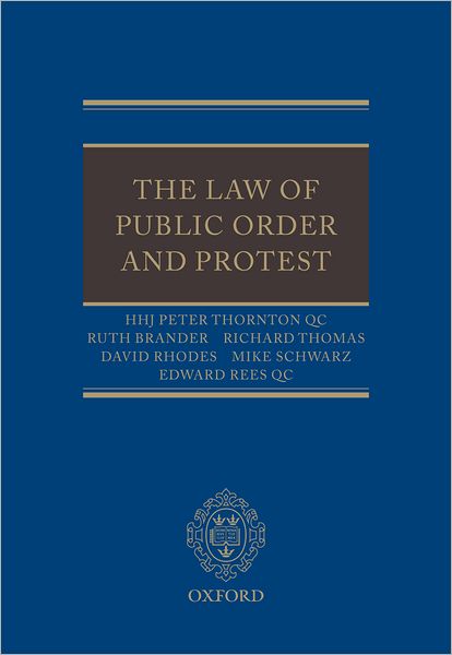 The Law of Public Order and Protest