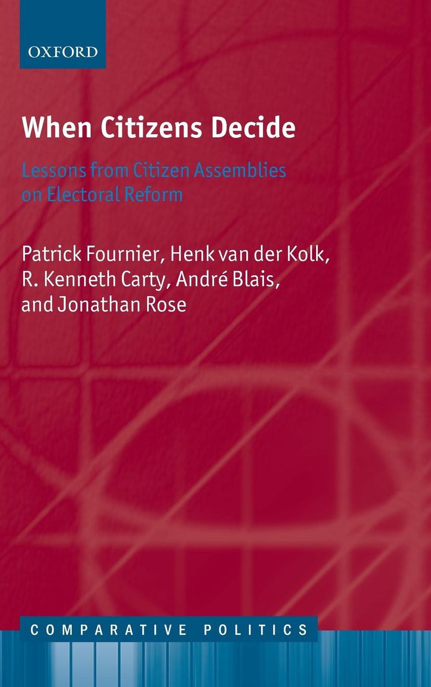 When Citizens Decide: Lessons from Citizens' Assemblies on Electoral Reform