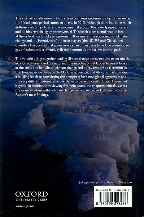 The Economics and Politics of Climate Change