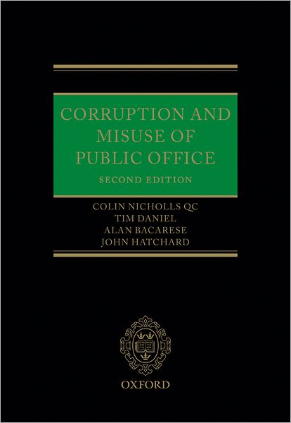 Corruption and Misuse of Public Office