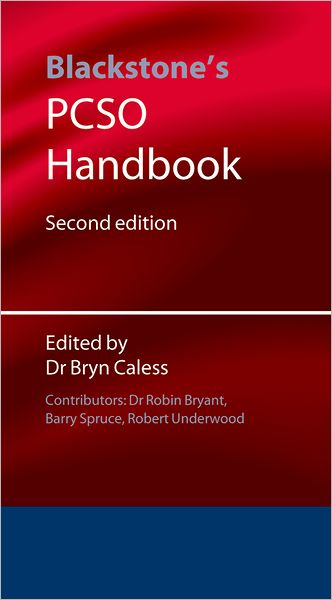 Blackstone's Police Community Support Officers' Handbook