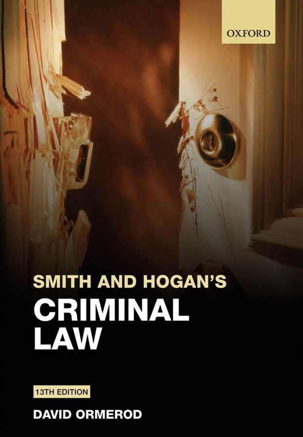 Smith and Hogan Criminal Law