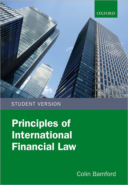 Principles of International Financial Law