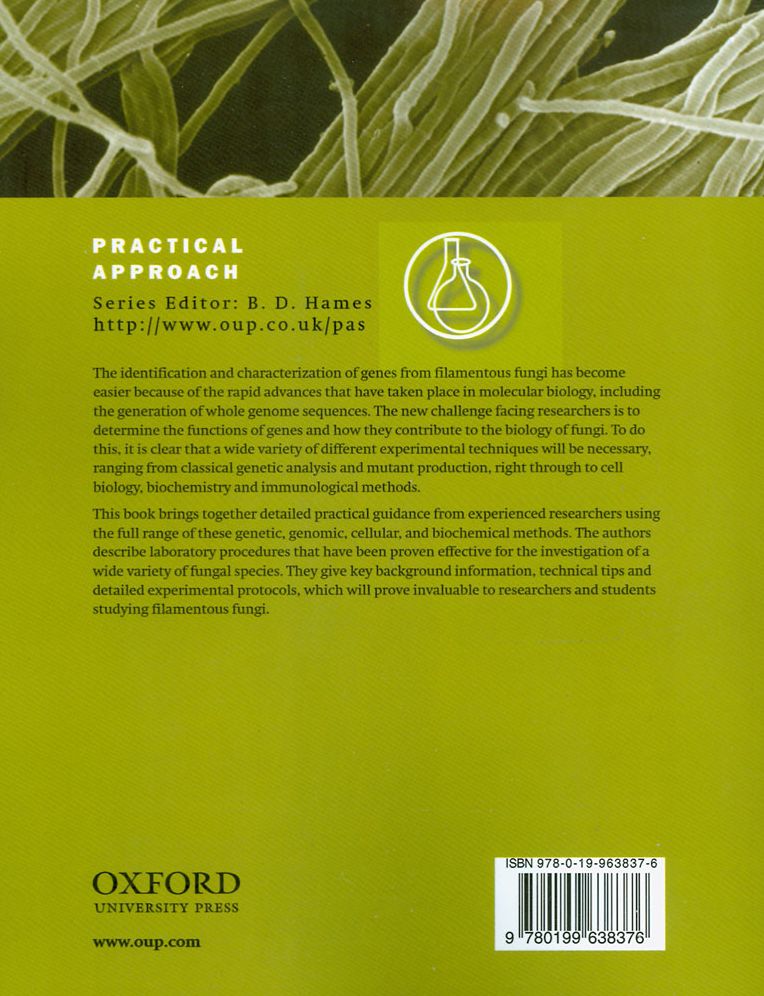 Molecular and Cellular Biology of Filamentous Fungi (Practical Approach Series)