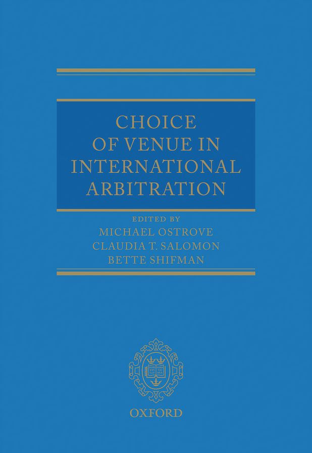 Choice of Venue in International Arbitra