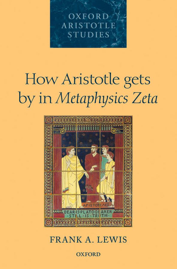 How Aristotle Gets By In Metaphysics Zeta