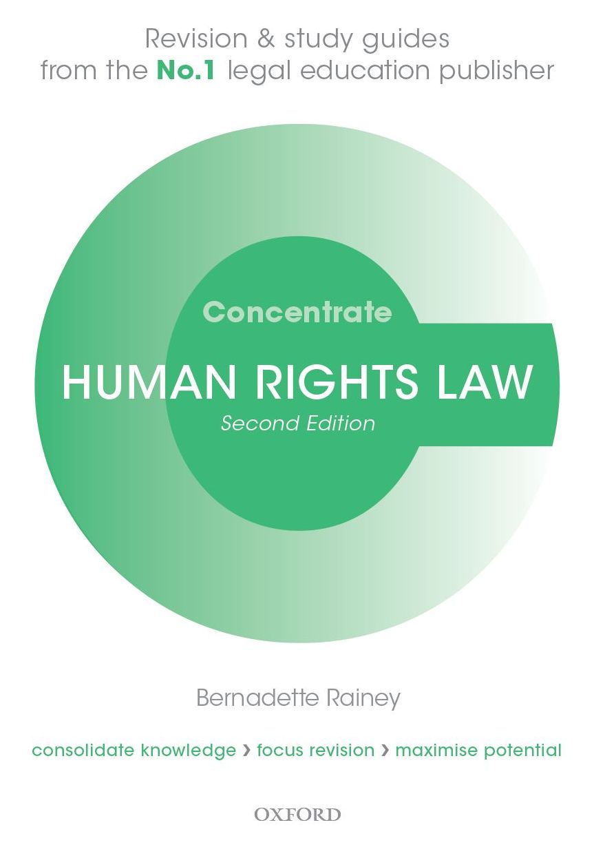 Human Rights Law Concentrate: Law Revision and Study Guide