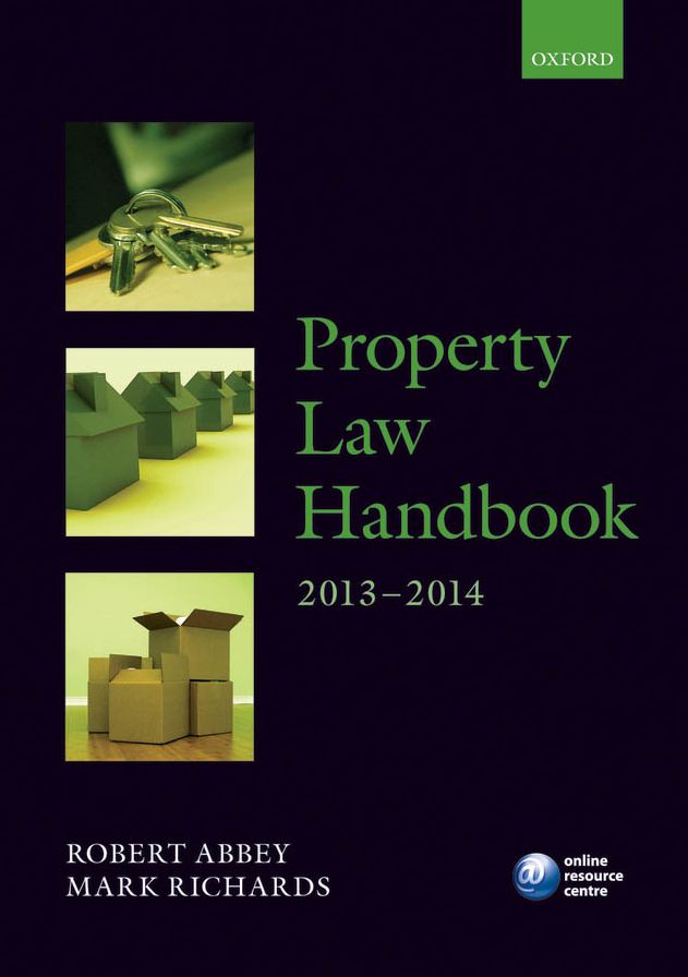 Property Law Handbook 2013-2014