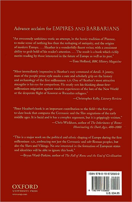 Empires and Barbarians: The Fall of Rome and the Birth of Europe