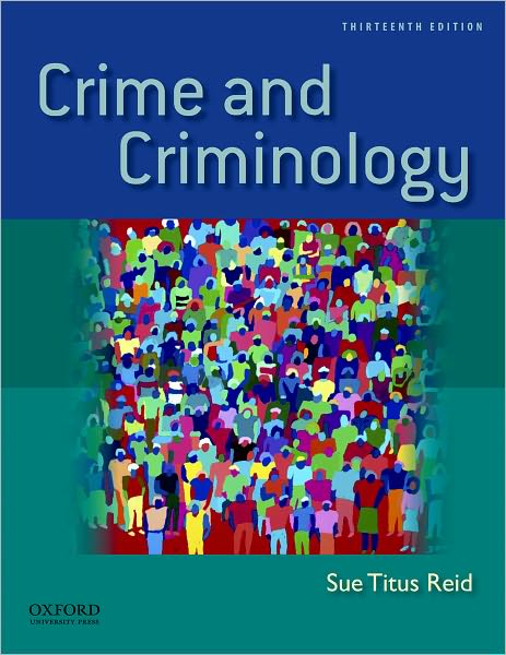 Crime and Criminology