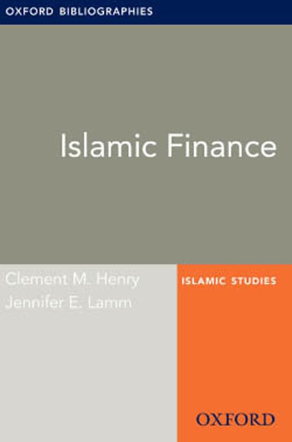 Islamic Finance: Oxford Bibliographies Online Research Guide