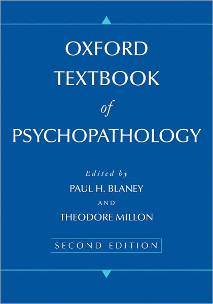 Oxford Textbook of Psychopathology