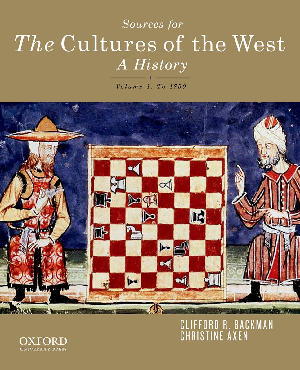 Sourcebook for The Cultures of the West, Volume One