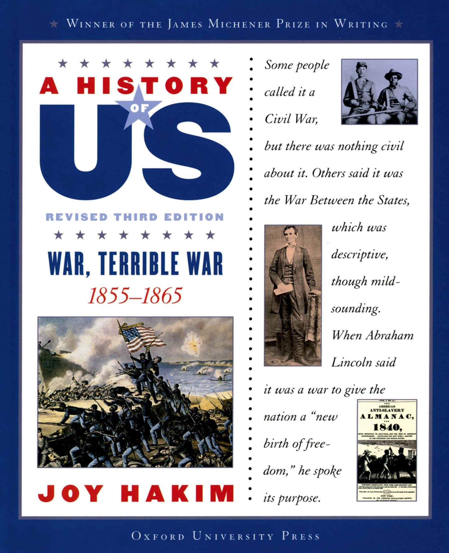 A History of US: War, Terrible War: 1855-1865
