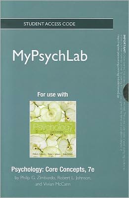 NEW MyPsychLab -- Standalone Access Card -- for Psychology: Core Concepts