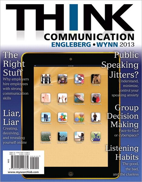 THINK Communication Plus MySearchLab with eText