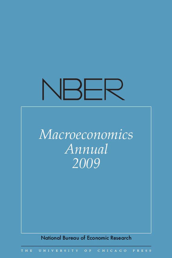 NBER Macroeconomics Annual 2009, Volume 24