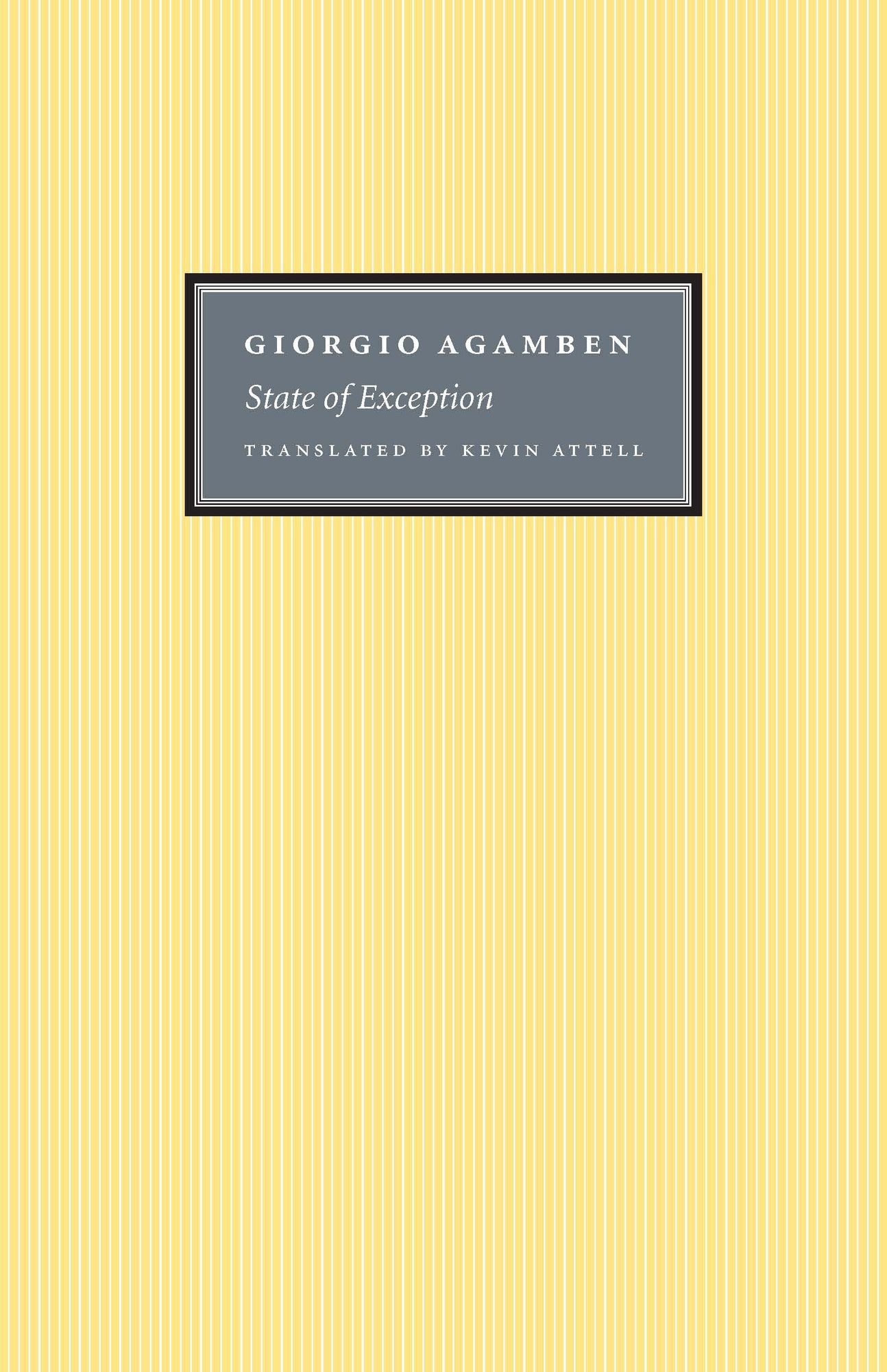 State of Exception