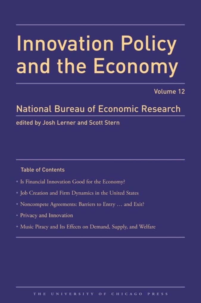 Innovation Policy and the Economy, 2012: Volume 13