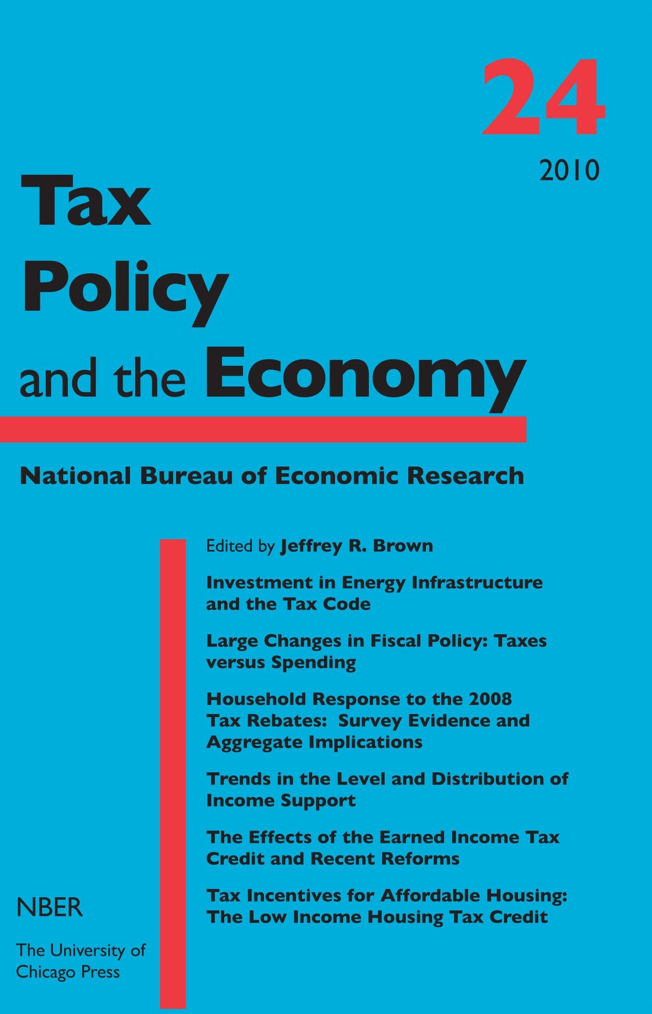 Tax Policy and the Economy, Volume 24