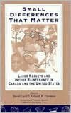 Small Differences That Matter: Labor Markets and Income Maintenance in Canada and the United States