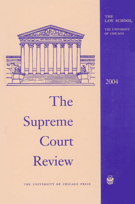 Supreme Court Review, 2004