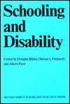 Schooling and Disability