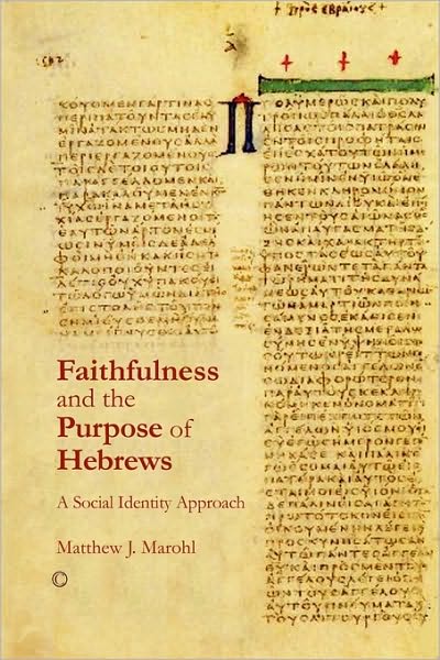 Faithfulness and the Purpose of Hebrews: A Social Identity Approach