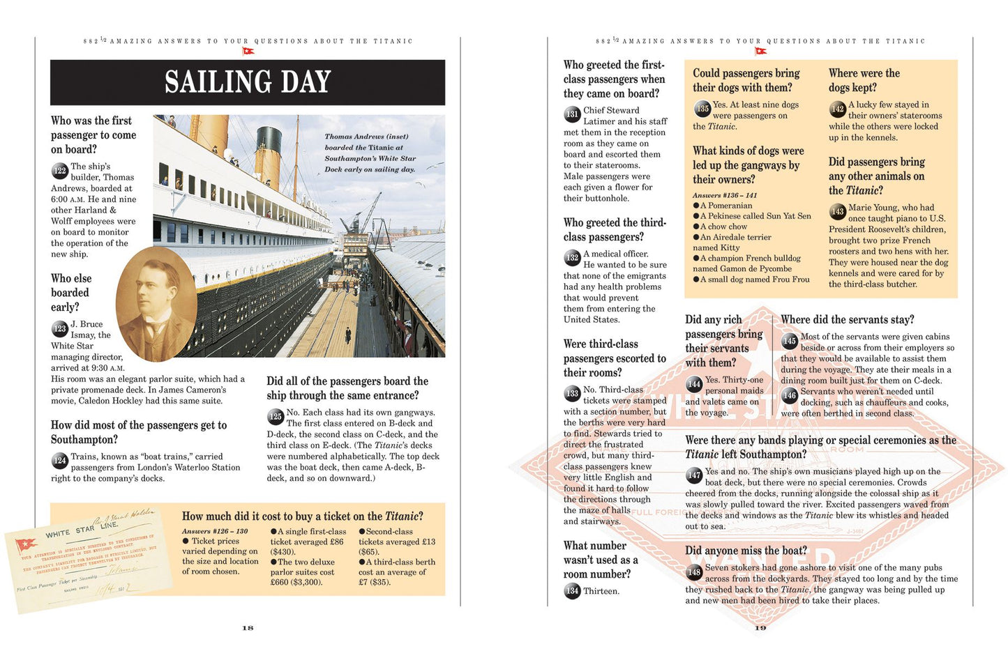 882 1/2 Amazing Answers to Your Questions About the Titanic