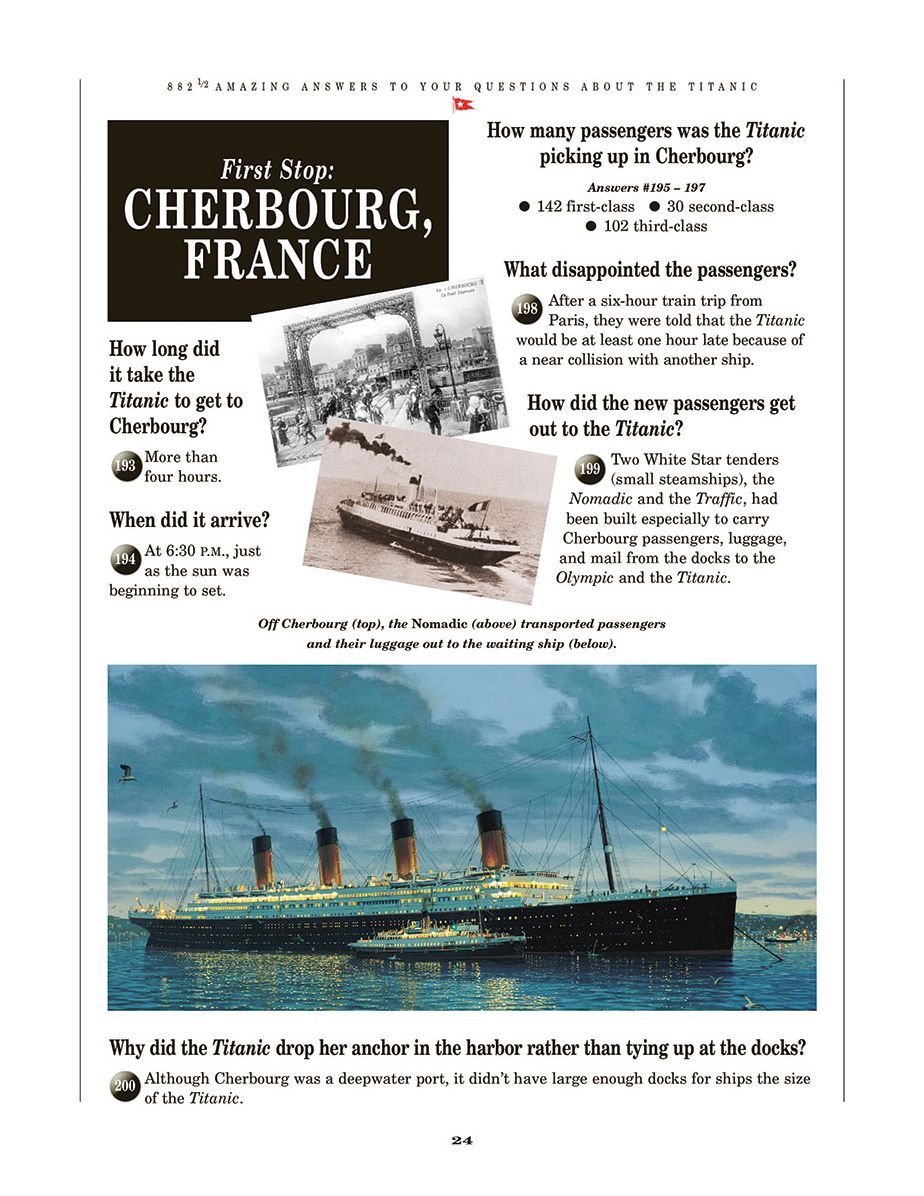 882 1/2 Amazing Answers to Your Questions About the Titanic