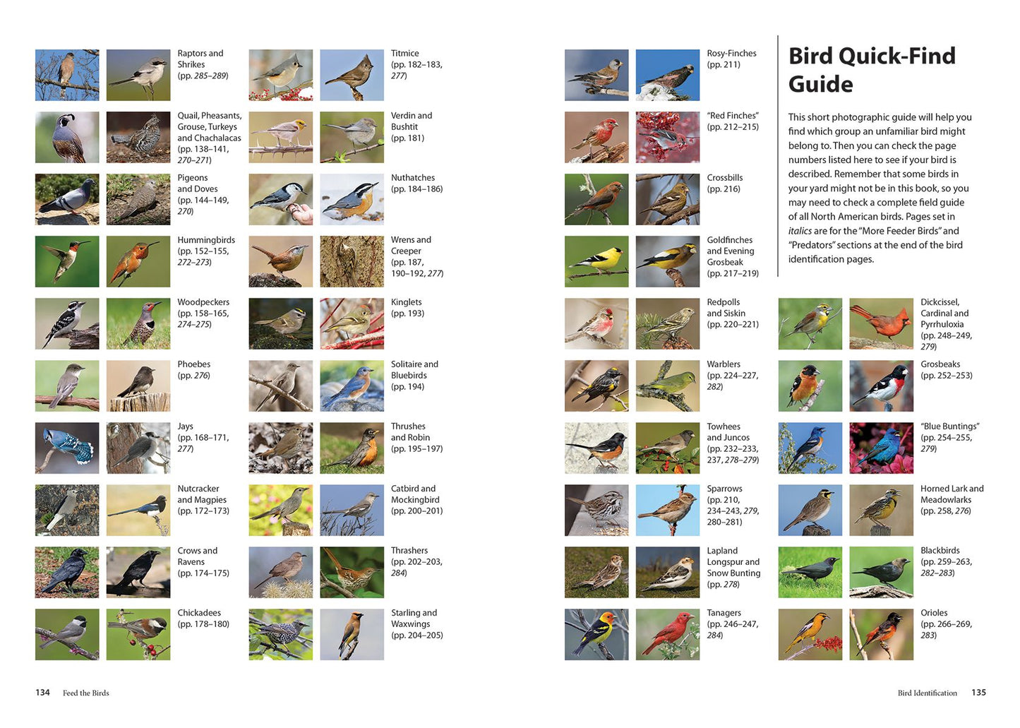 Feed the Birds: Attract and Identify 196 Common North American Birds