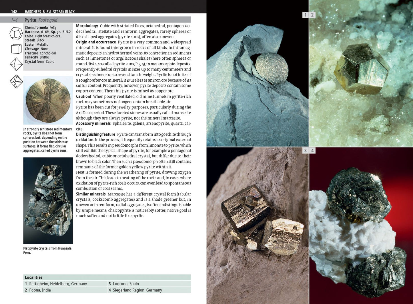 Minerals Encyclopedia: 700 Minerals, Gems and Rocks