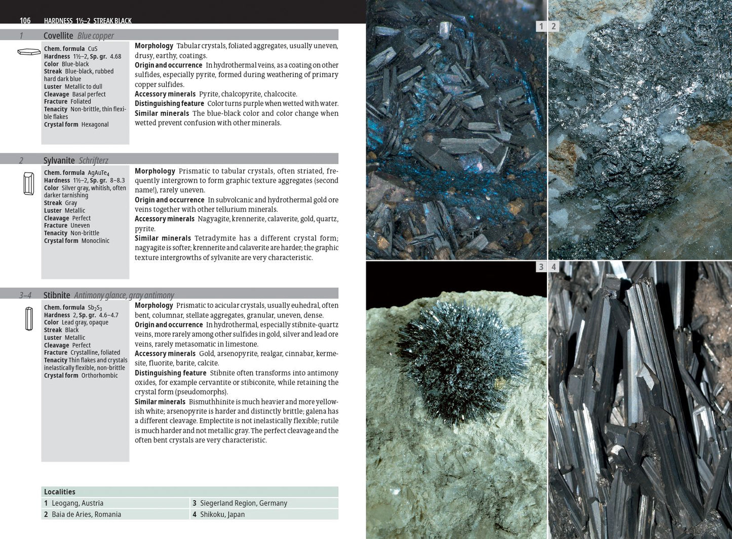 Minerals Encyclopedia: 700 Minerals, Gems and Rocks