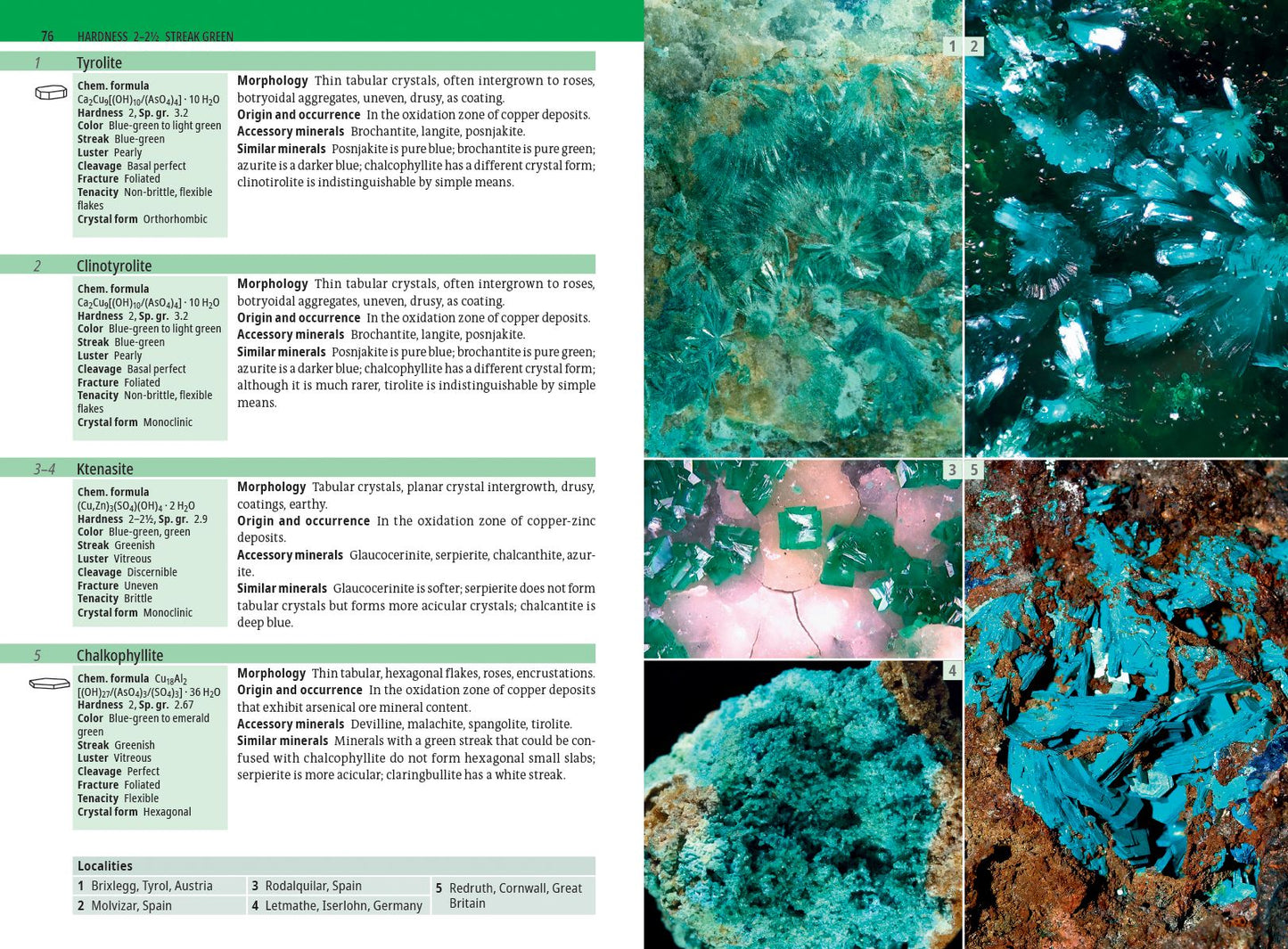 Minerals Encyclopedia: 700 Minerals, Gems and Rocks