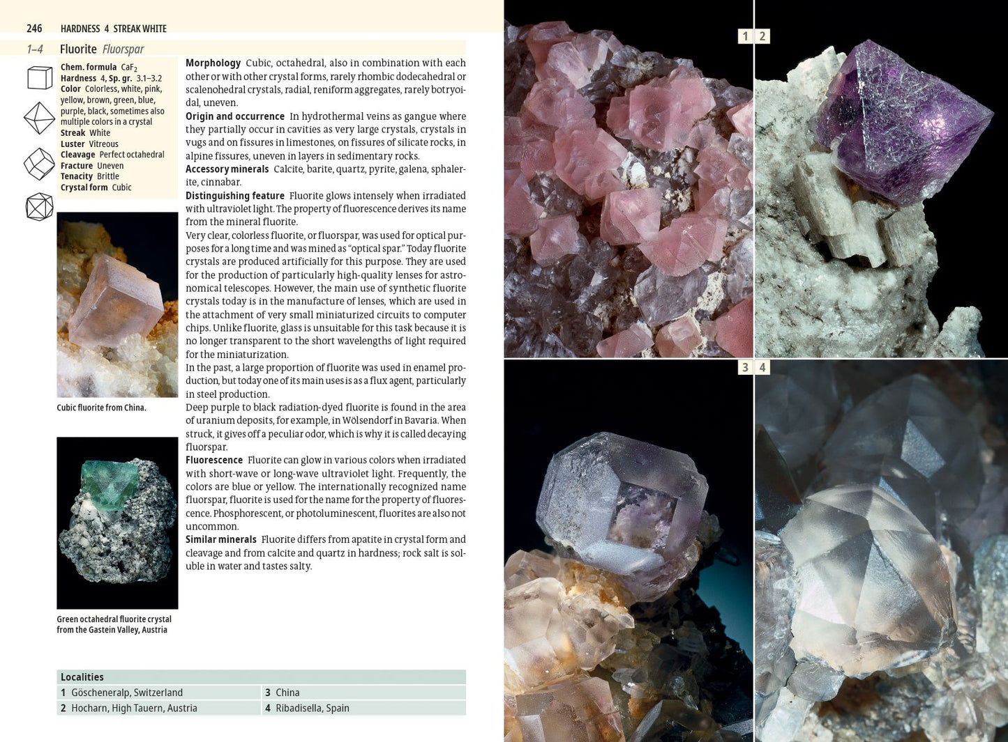 Minerals Encyclopedia: 700 Minerals, Gems and Rocks