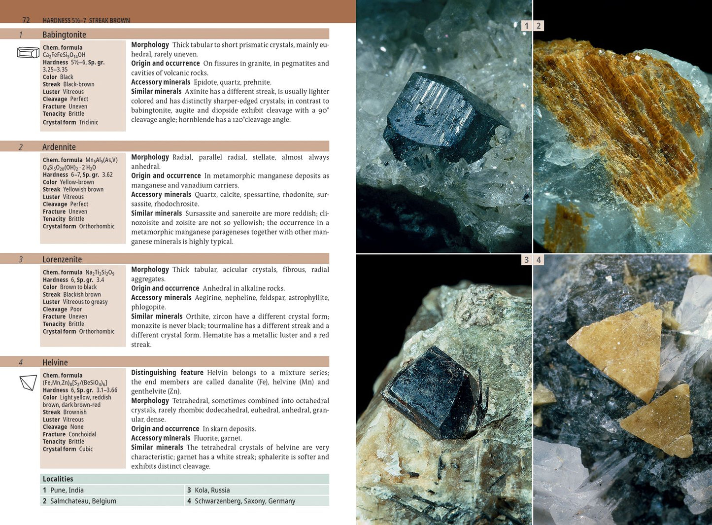Minerals Encyclopedia: 700 Minerals, Gems and Rocks