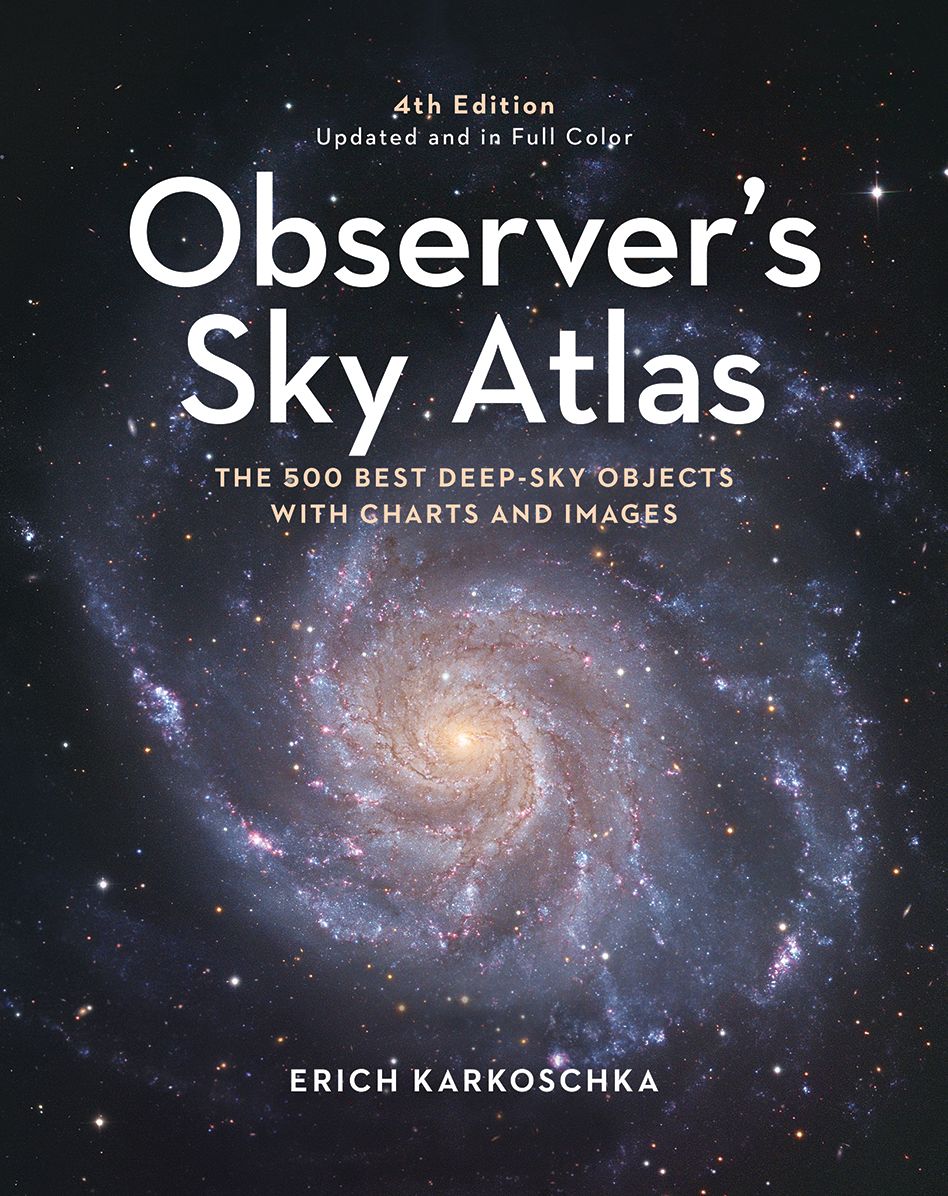 Observer's Sky Atlas: With 50 Star Charts Covering the Entire Sky