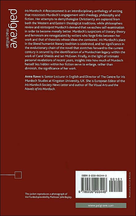 Iris Murdoch: A Reassessment