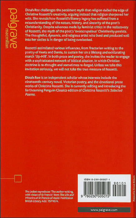 Christina Rossetti's Faithful Imagination: The Devotional Poetry and Prose