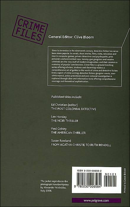 Masquerade, Crime and Fiction: Criminal Deceptions