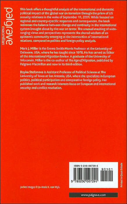 The War on Terror in Comparative Perspective: US Security and Foreign Policy after 9/11