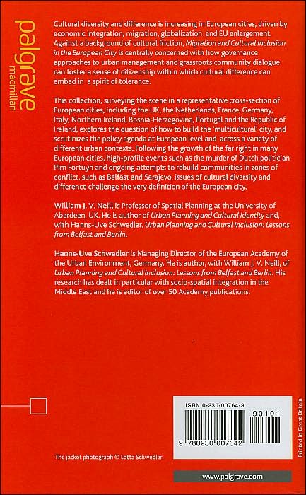 Migration and Cultural Inclusion in the European City