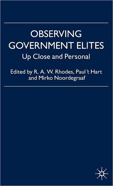 Observing Government Elites: Up Close and Personal
